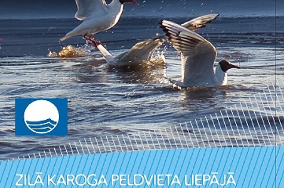 Iznācis buklets par vienīgo Liepājas Zilā karoga peldvietu