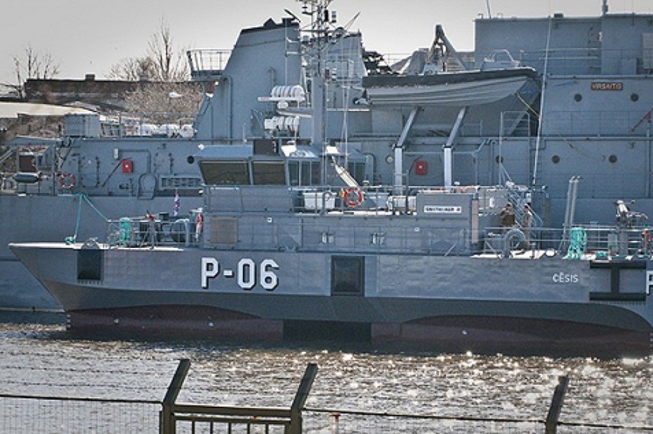 Pirmdien notiks patruļkuģa "Cēsis" oficiāla saņemšanas ceremonija