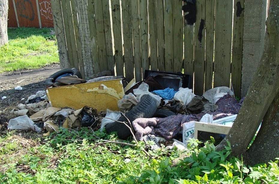 Pludmales un parka tuvumā veidojas atkritumu izgāztuve