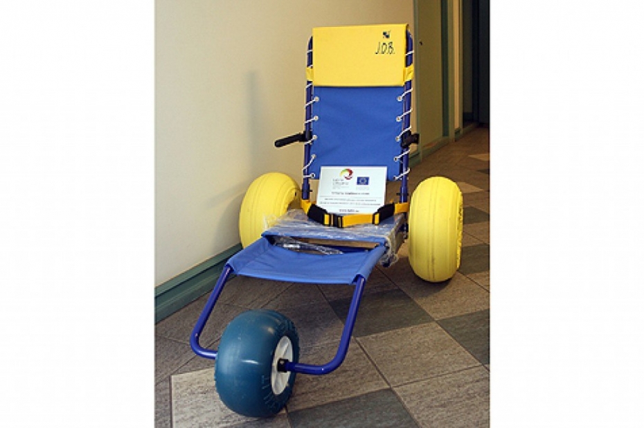 Cilvēki ar kustību traucējumiem varēs baudīt jūru