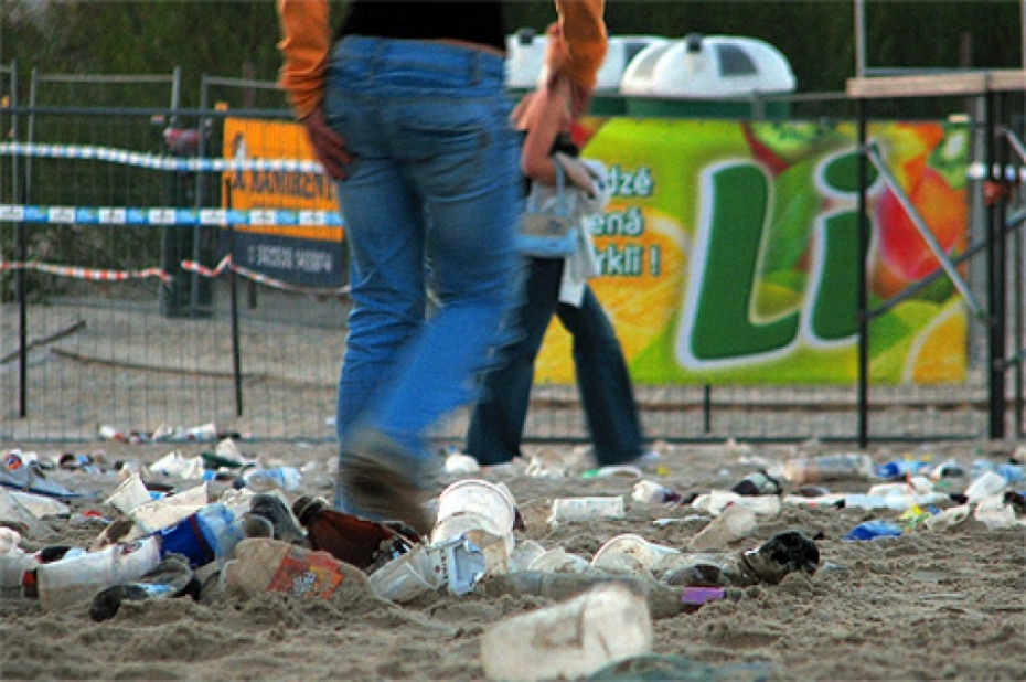 2009.gada "Baltic Beach party" iezāģē Zilo karogu