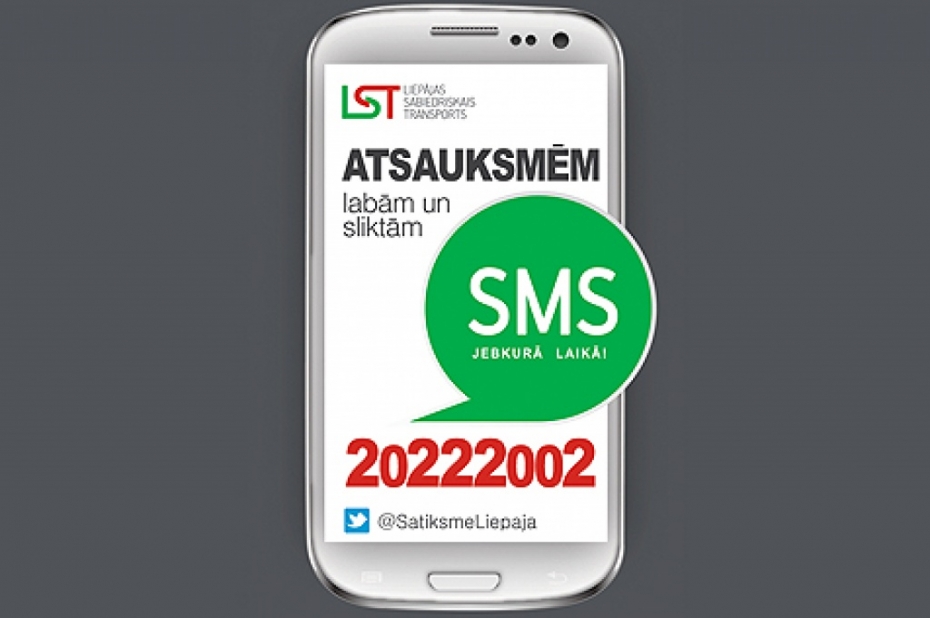 Pērn par sabiedrisko transportu saņemtas gandrīz 400 īsziņas