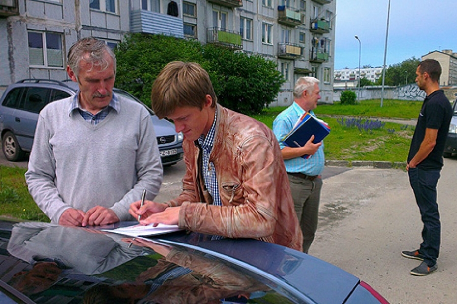 Pabeigta māju demontāža Baltijas ielā 15 un 17