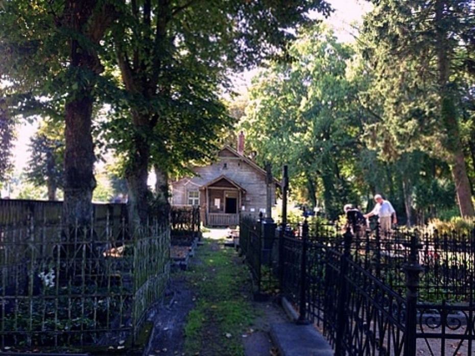 Neiebilst pret 20 koku izciršanu Līvas kapsētā