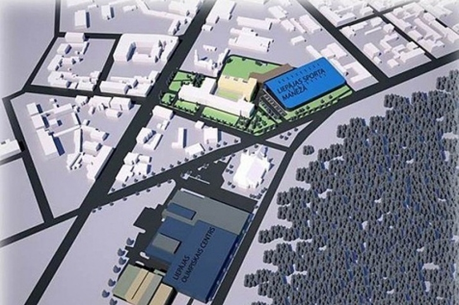 Komisija atļauj 62 koku izciršanu manēžas būvlaukumā Rīgas ielā