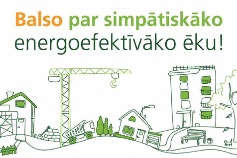 Aicina balsot par simpātiskāko energoefektīvāko ēku