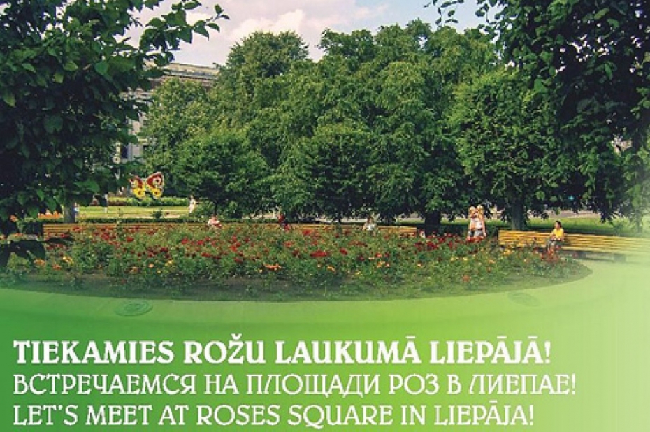 Atklāta pastaigu "Tiksimies Rožu laukumā!" sezona