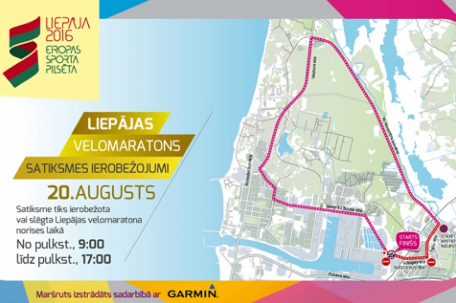 Velomaratona laikā būs autobusu satiksmes ierobežojumi